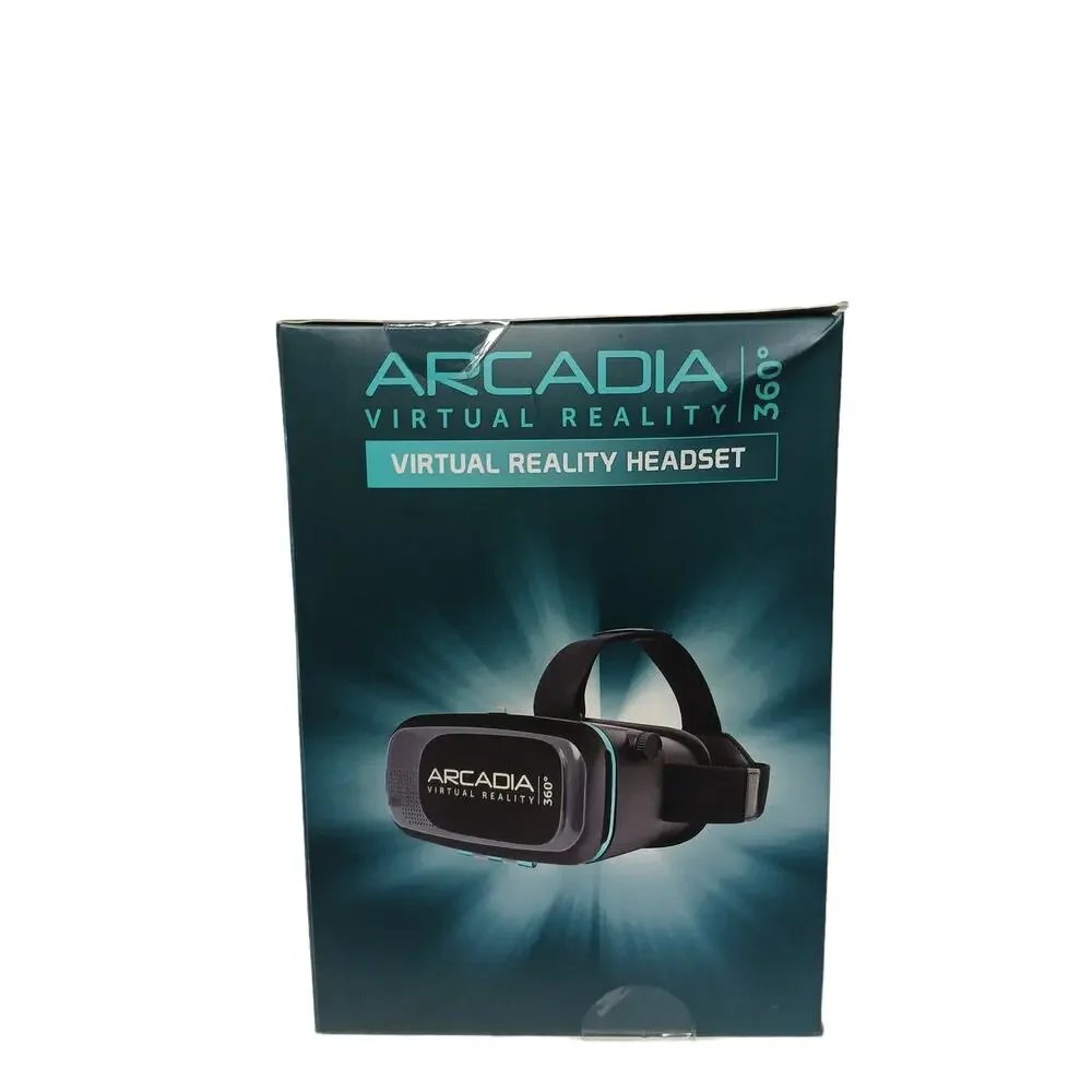😎Arcadia Virtual Reality Headset 360 VR V1-0917 Smartphone Summer Gaming Fun😎